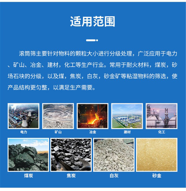 砂石料廠(chǎng)用滾筒篩 砂石料廠(chǎng)用滾筒篩